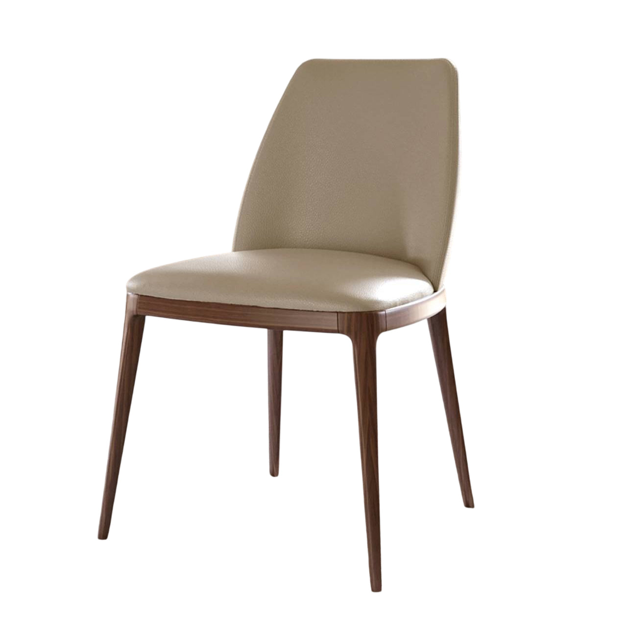Max Dining Chair: Wooden Base