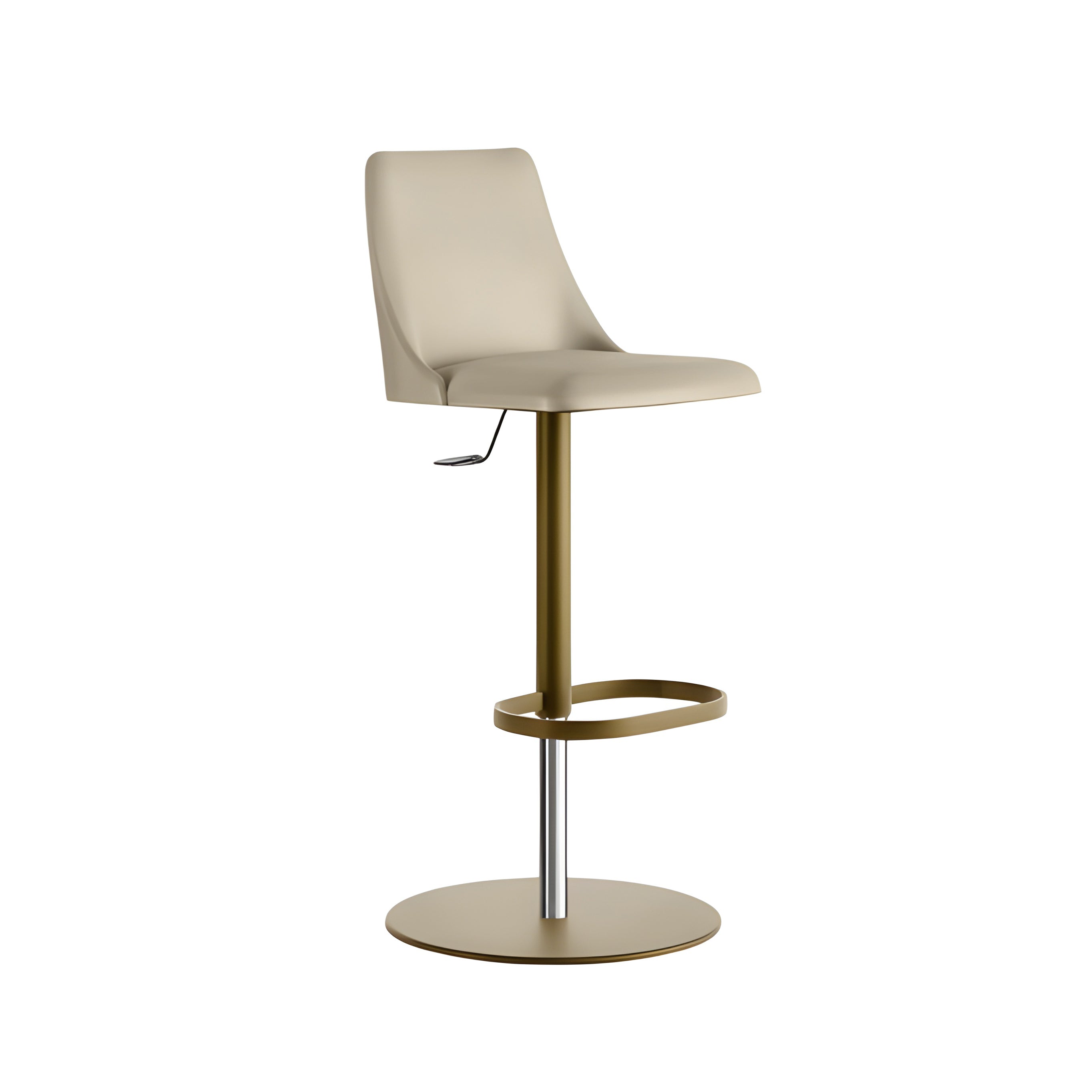 Max Height Adjustable Bar Stool: Swivel Base