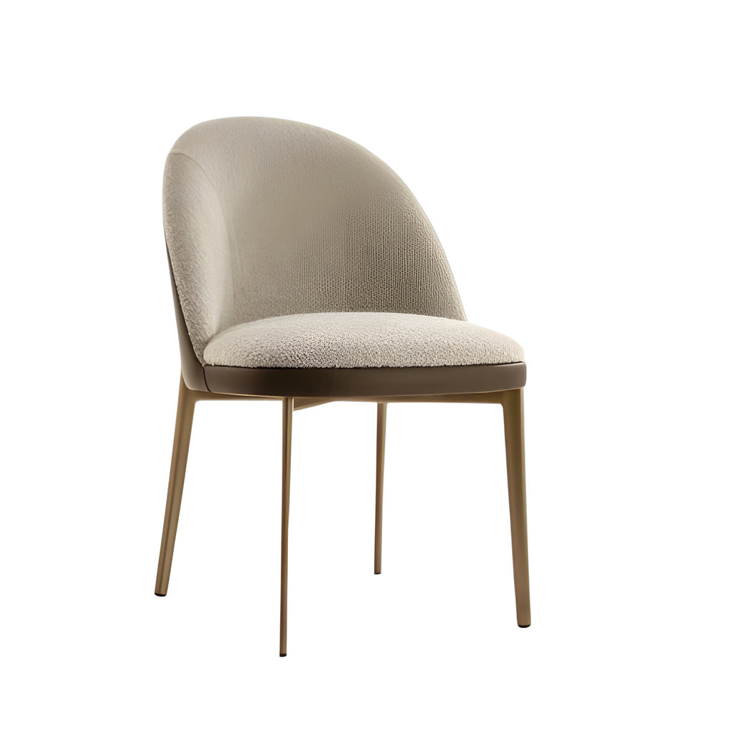 Minni Dining Chair: 4 Metal Legs