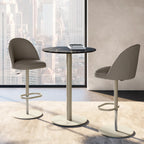 Minni Height Adjustable Bar Stool: Swivel Base