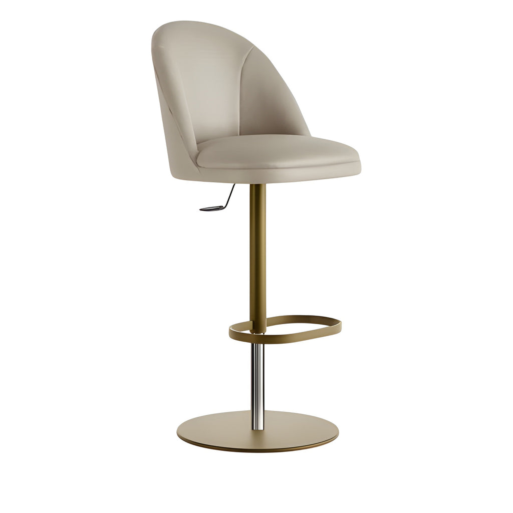 Minni Height Adjustable Bar Stool: Swivel Base