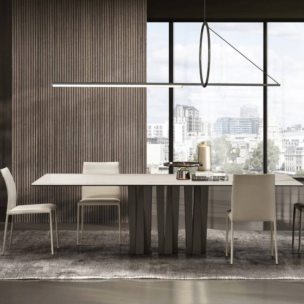 Narciso Dining Table: Ceramic Top