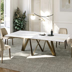 Noa Dining Table: Ceramic Top