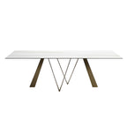 Noa Dining Table: Ceramic Top