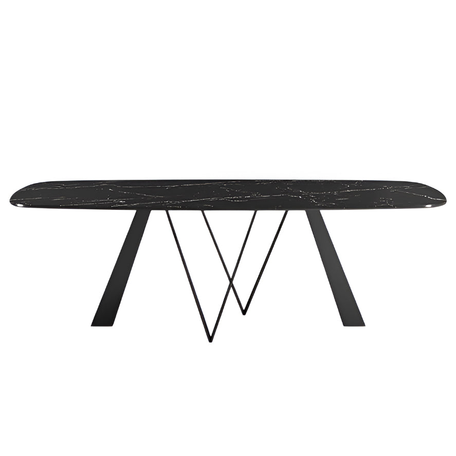 Noa Dining Table: Marble Top