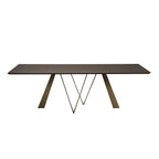 Noa Dining Table: Wood Top