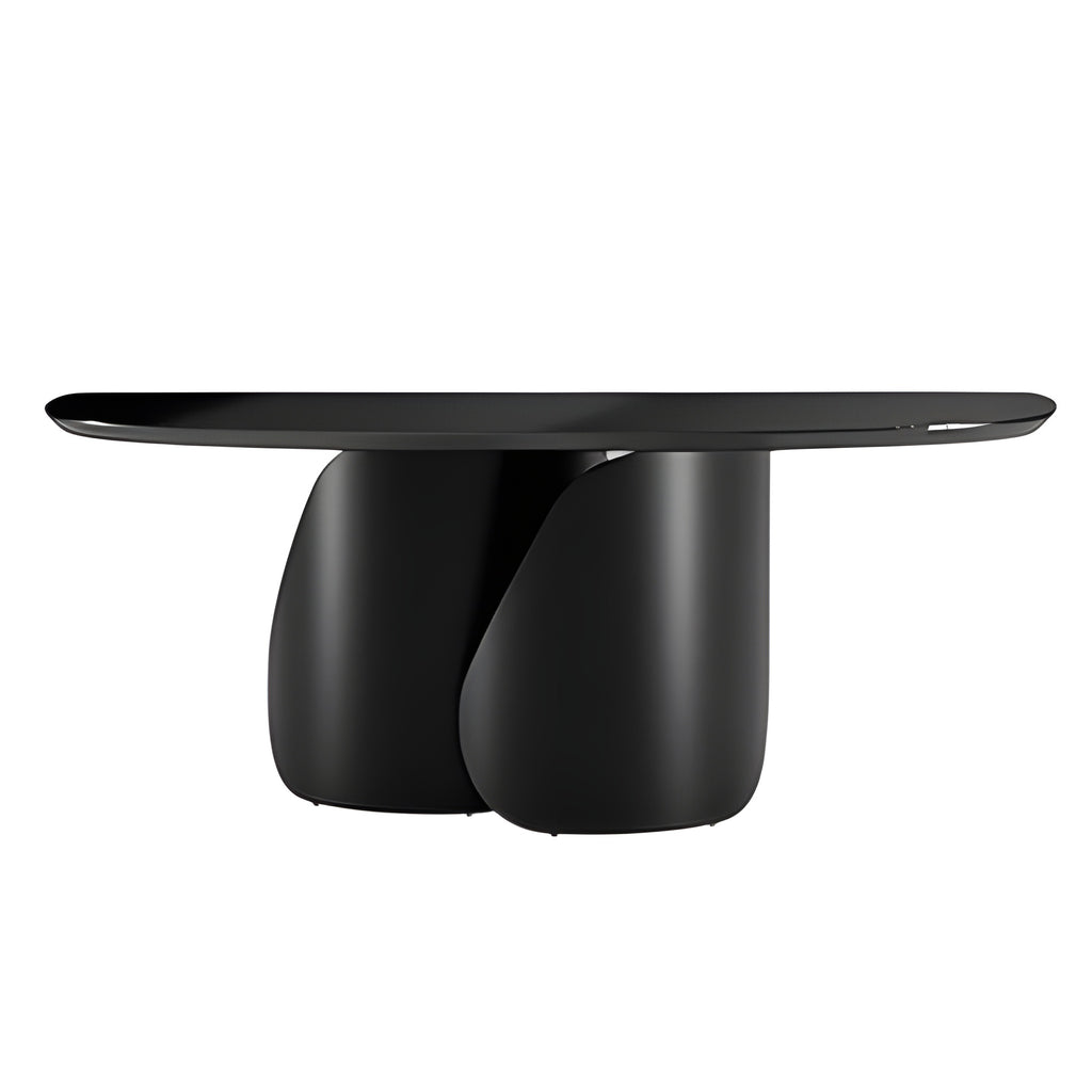 Onda Console Table: Glass Top