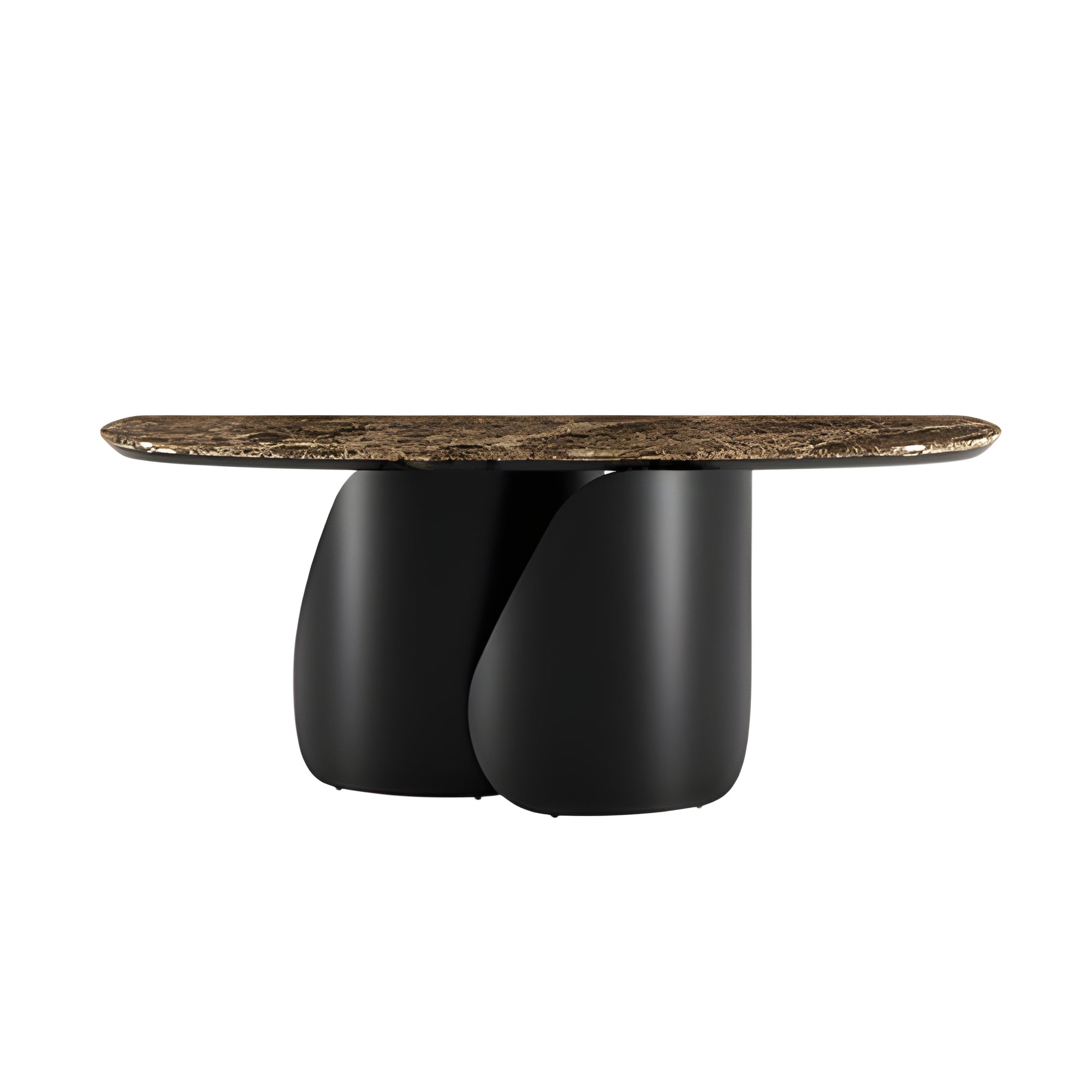 Onda Console Table: Marble Top