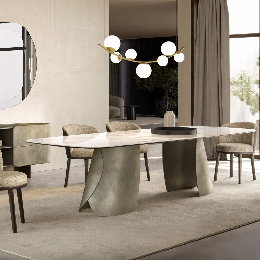 Perla Dining Table: Ceramic Top
