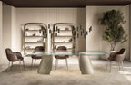 Perla Dining Table: Glass Top
