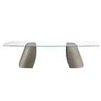 Perla Dining Table: Glass Top