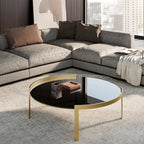 Perry Coffee Table: Glass Top