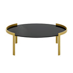 Perry Coffee Table: Glass Top