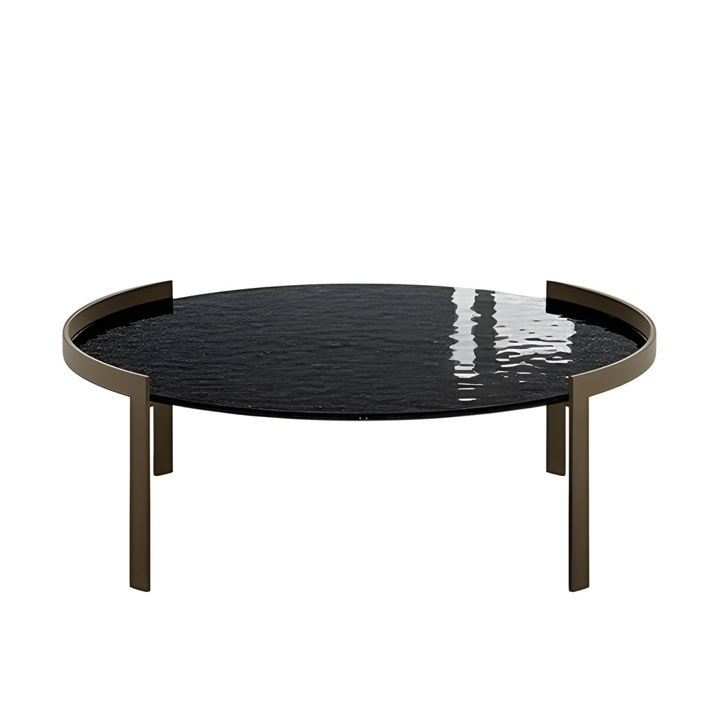 Perry Coffee Table: Glass Top