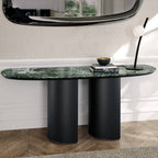 Plai Console Table: Marble Top