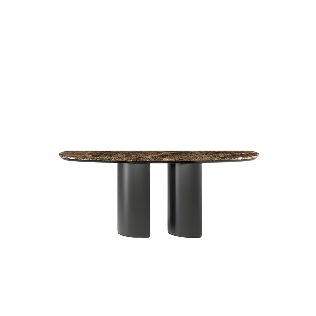 Plai Console Table: Marble Top