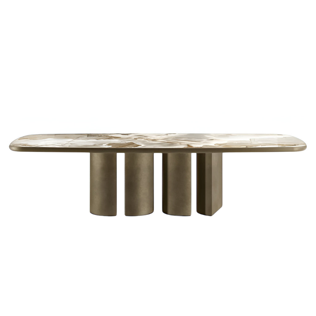 Plai Dining Table: Ceramic King Top