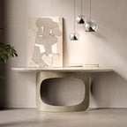Polifemo Console Table: Glass Top