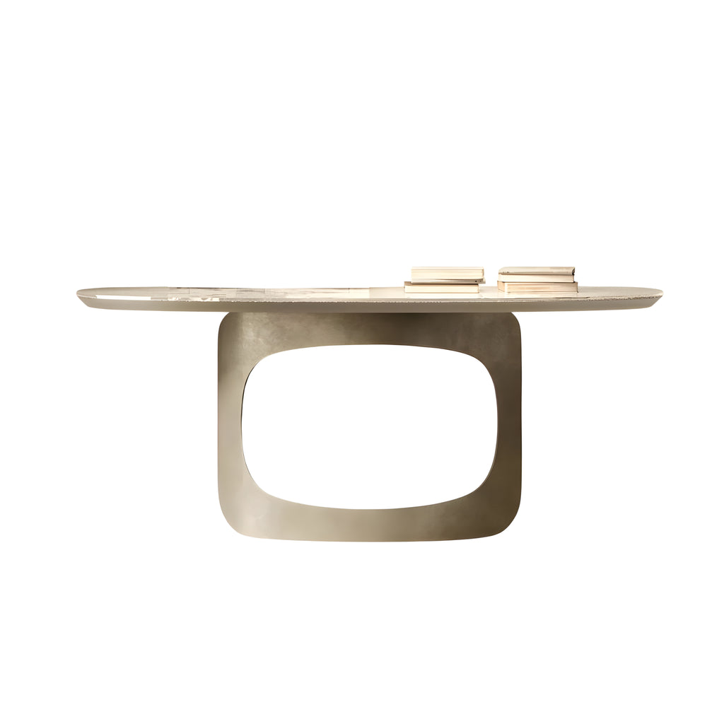 Polifemo Console Table: Glass Top
