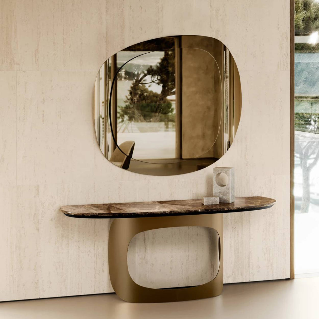 Polifemo Console Table: Marble Top