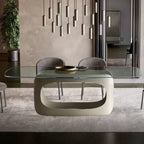 Polifemo Dining Table: Glass Top
