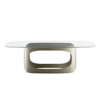 Polifemo Dining Table: Glass Top