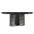 Rotolo Console Table: Ceramic Top