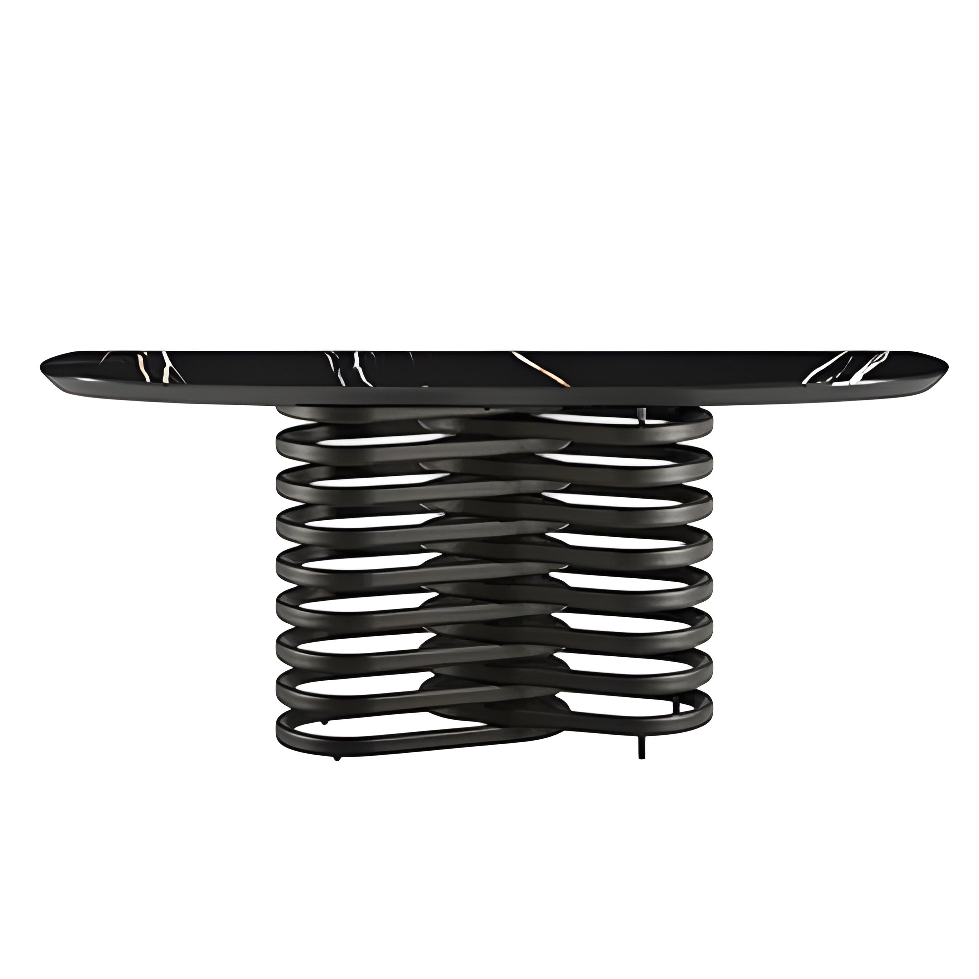 Rotolo Console Table: Ceramic Top
