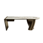 Rotolo Desk: Ceramic Top