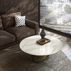 Rotolo Low Coffee Table: Ceramic Top
