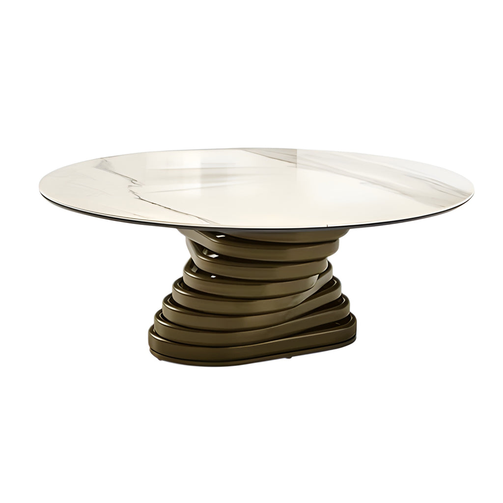 Rotolo Low Coffee Table: Ceramic Top