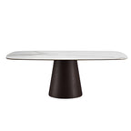 Teo Dining Table: Ceramic Top