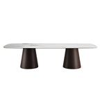 Teo Dining Table: Ceramic Top