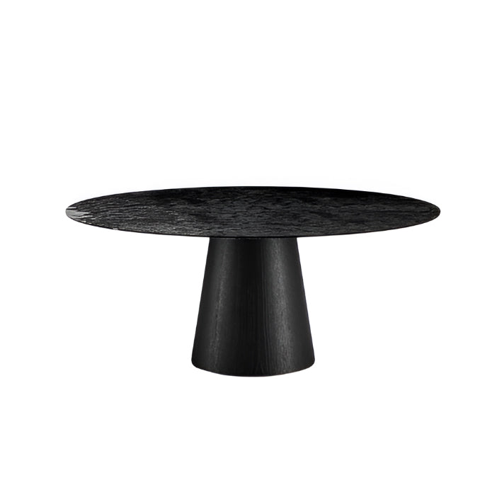 Teo Dining Table: Glass Top