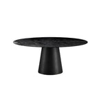 Teo Dining Table: Glass Top