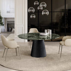 Teo Dining Table: Marble Top