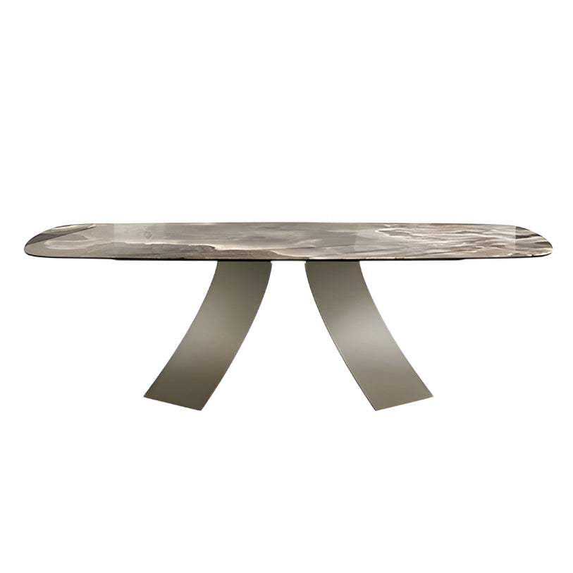 Twist Dining Table: Ceramic Top