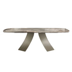 Twist Dining Table: Ceramic Top