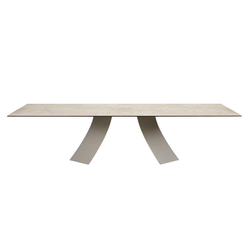 Twist Dining Table: Ceramic Top