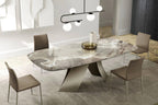 Twist Dining Table: Ceramic Top