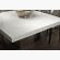 Stone International - 3266/SQ - Dining Table - Square - Cortina White Stone Top  Stainless Steel Base 