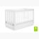 Babyletto Harlow acrylic 3-in-1 convertible crib with toddler bed conversion kit