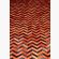 Chevron Hair on Hide Area Rug in Black and Orange www.wassersfurniture.com