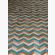 Chevron Hair on Hide Area Rug in Cancun Blue www.wassersfurniture.com