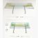 Naos Elios 2 Dining table with Metal legs