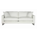 Penelope / Magdelina Genuine Leather 84" Square Arm Sofa 