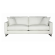 Penelope / Magdelina Genuine Leather 84" Square Arm Sofa 