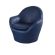 American Leather - Feliz - Swivel - Accent Chair - Capri Ocean - Leather - IN STOCK - ON DISPLAY
