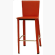 KAC Riviera Counter Stool Red Eco Pelle Leather