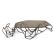 Oggetti Mosaica Coffee Table & Glass Top 